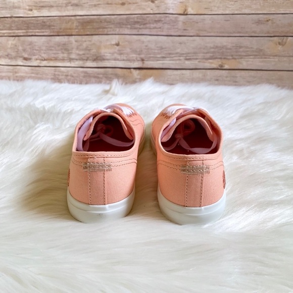 Timberland Coral Canvas Newport Bay Oxford Shoes - Picture 6 of 7